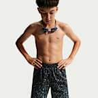 Nike Swim Breaker Big Kids' (Boys') 7" Brief-Lined Volley Short