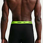 Nike Essential Men's Cotton Stretch Boxer Briefs (3-Pack)