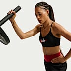 Bra deportivo ajustable con almohadillas de baja sujeción para mujer Nike Indy
