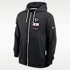 Atlanta Falcons Sideline Standard Issue Men's Nike Dri-FIT NFL Full-Zip Hoodie