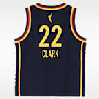 Caitlin Clark Indiana Fever Explorer Edition Little Kids' Nike WNBA Jersey