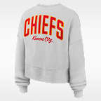 Kansas City Chiefs Primetime Phoenix Women's Nike NFL Oversized Pullover Crew