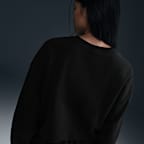 Sudadera de cuello redondo holgada para mujer Nike Sportswear Club Fleece