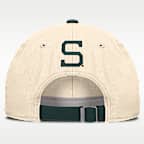 Gorra universitaria Nike ajustable para hombre Michigan State Primetime 2-Tone Club