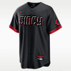 Jersey de béisbol Replica para hombre MLB Cincinnati Reds City Connect (Barry Larkin)