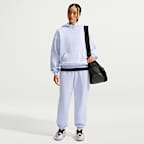 Sudadera con gorro sin cierre oversized para mujer Nike Studio Fleece Medium Weight
