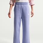Nike Sportswear Club Fleece Girls' Wide-Leg Trousers
