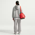 Nike Studio Fleece Medium Weight 'Graphic Pack' Women's Oversized Pullover Logo Hoodie