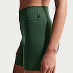 Shorts da ciclista 13 cm a vita alta Nike Zenvy – Donna