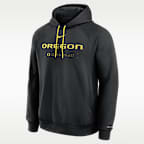 Oregon Courtside Basketball Practice Men's Nike Dri-FIT Pullover Hoodie