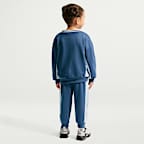 나이키 유아 프렌치 테리 컬러블록 투피스 크루 세트