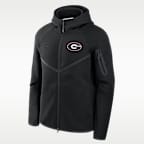 Georgia Tech Fleece Windrunner Men's Nike College Full-Zip Hooded Jacket