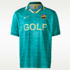 Playera de futbol de manga corta Nike Dri-FIT para hombre FC Barcelona x GOLF WANG