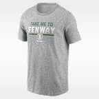 Playera Nike de la MLB para hombre Boston Red Sox Stacked City Connect