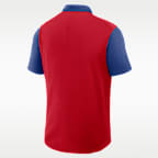 Atlanta Braves Cooperstown Victory Men's Nike Dri-FIT MLB Polo