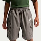 Nike Sportswear Club Big Kids' Woven Cargo Shorts