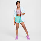 Shorts de correr Dri-FIT para niña talla grande Nike Tempo