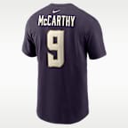 J.J. McCarthy Minnesota Vikings Rivalries Collection Men's Nike NFL T-Shirt