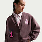 ナイキ スポーツウェア ウィメンズ オーバーサイズド フリース カーディガン