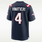 Adam Vinatieri New England Patriots Retired Men's Nike NFL Game Jersey