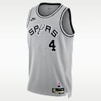 Jersey de básquetbol Dri-FIT Swingman para hombre De'Aaron Fox San Antonio Spurs Hardwood Classics