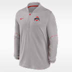 Ohio State Sideline Men's Nike Dri-FIT College 1/2-Zip Top