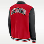 Chicago White Sox Authentic Collection City Connect Men's Nike MLB Full-Zip Bomber Jacket