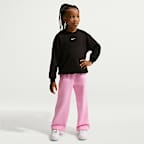 Nike Sportswear Little Kids' Studio Fleece Oversized Crew