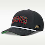 Atlanta Braves Rise Men's Nike MLB Adjustable Hat