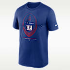 Playera Nike Dri-FIT de la NFL para hombre New York Giants Legend Icon