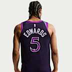 Jersey Nike Dri-FIT ADV de la NBA Authentic para hombre Anthony Edwards Minnesota Timberwolves City Edition