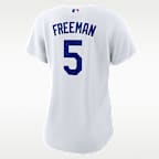 MLB Los Angeles Dodgers (Freddie Freeman) Women's Replica Baseball Jersey