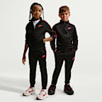 Nike Little Kids' Dri-FIT Lifestyle 2-Piece Full-Zip Propus Piping Set