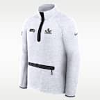 Seattle Seahawks Super Bowl LX Opening Night Tech Fleece Men's Nike NFL 1/2-Zip Top