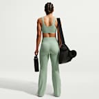 Legging évasé taille haute sans couture avant Nike Zenvy pour femme