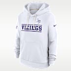 Minnesota Vikings Sideline Standard Issue Alt Women's Nike Dri-FIT NFL Pullover Hoodie