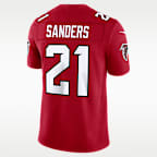 Deion Sanders Atlanta Falcons Retired Men's Nike Dri-FIT NFL Limited Jersey
