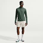 Męska koszulka do biegania z zamkiem 1/2 Dri-FIT Nike Miler