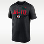 Ohio State Primetime Kinetic Mantra Legend Men's Nike Dri-FIT College T-Shirt