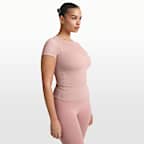 NikeSKIMS Ribbed Seamless Women's Short-Sleeve Top