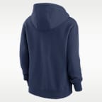 Sudadera con gorro sin cierre Nike de la MLB para mujer de los Tampa Bay Rays 2026 World Series Participant Authentic Collection
