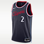 Kawhi Leonard LA Clippers Swingman Icon Edition Men's Nike Dri-FIT NBA Jersey