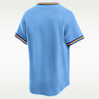 Jersey Nike Dri-FIT de la MLB Limited para hombre de Milwaukee Brewers Cooperstown