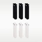 Chaussettes de training mi-mollet Nike Everyday Cushioned (6 paires)