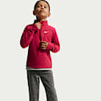 Conjunto de 2 piezas con cierre de 1/4 para niños talla pequeña Sunset Nike