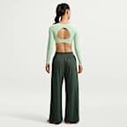 Nike Zenvy Women's Mid-Rise Wide-Leg Trousers