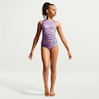 Nike Gymnastics "Jordan Chiles" Big Kids' Precision Leotard
