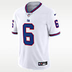 Jaxson Dart New York Giants Men's Nike Dri-FIT NFL Limited Jersey
