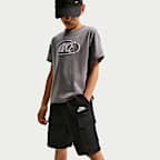 Shorts cargo de tejido Woven para niños talla grande Nike Sportswear Club