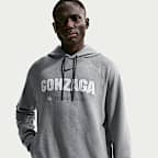 Gonzaga Bulldogs Nike NCAA Men's Basketball Coaches' Pullover Hoodie